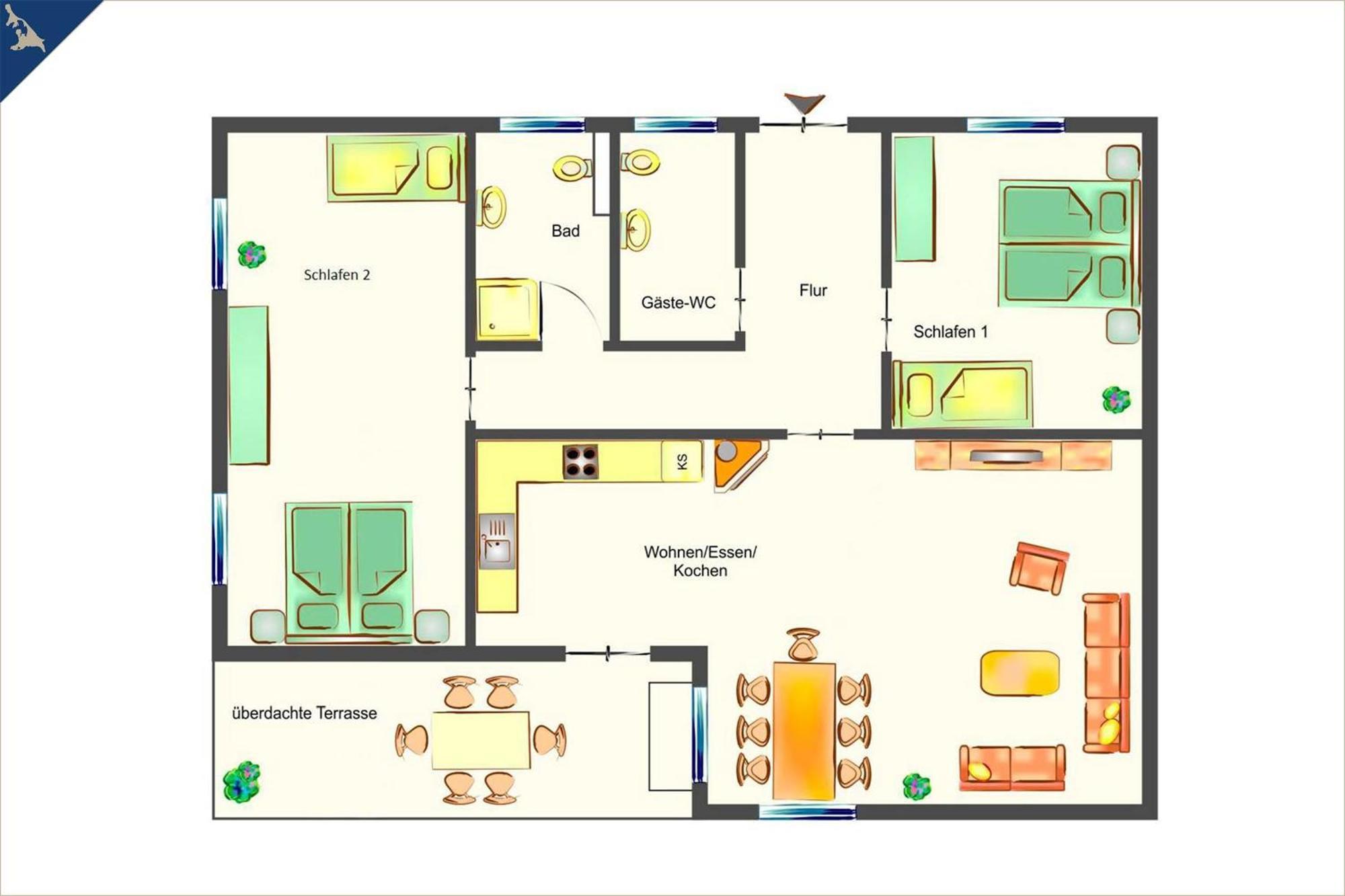 Ferienhaus Zirchow 1 Eksteriør billede